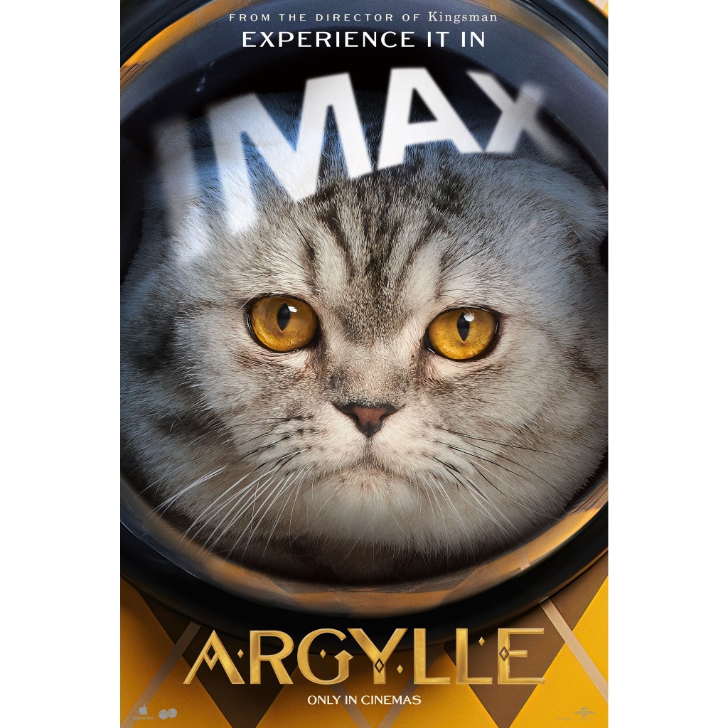 電影 機密特務：阿蓋爾 Argylle IMAX喵喵 A3電影海報