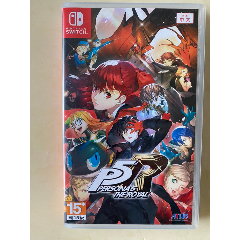 Switch 女神異聞錄 5 皇家版 P5R 台灣公司貨 二手如新