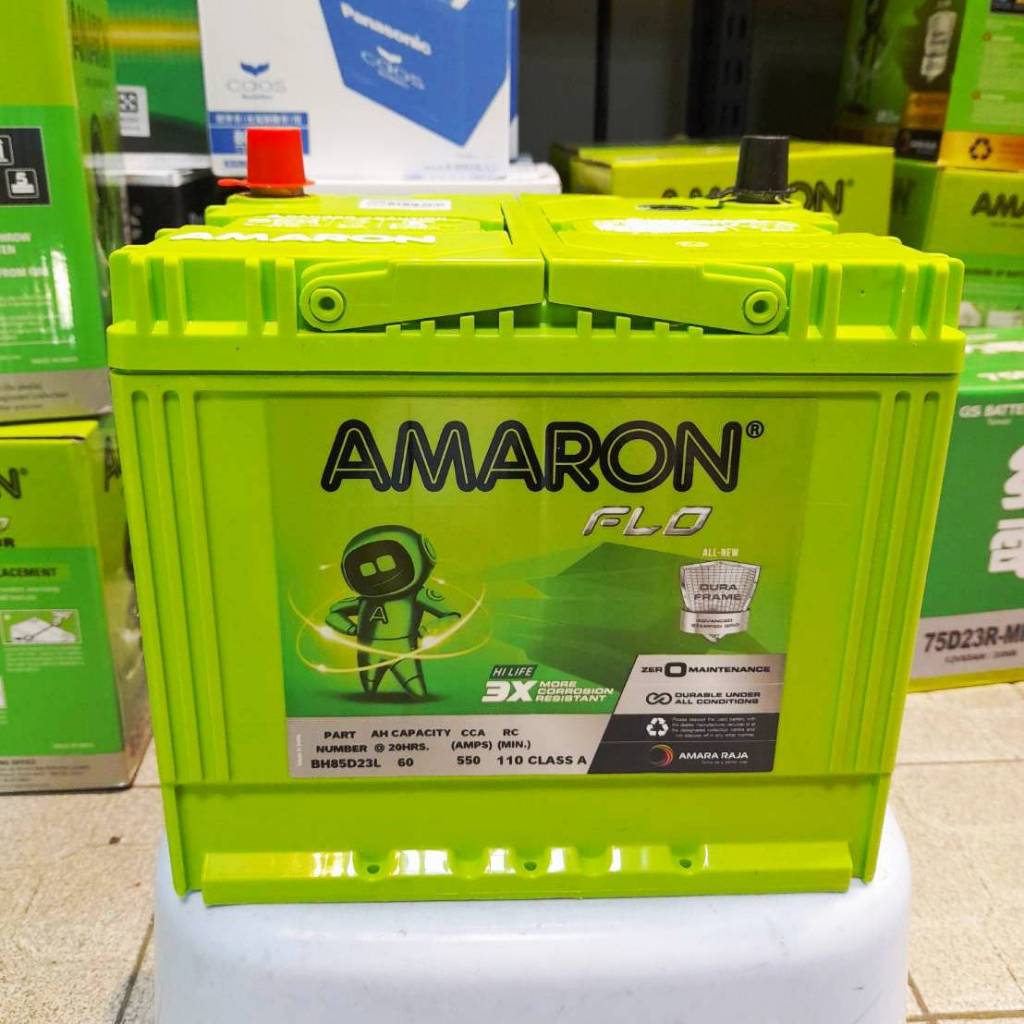 《台北慶徽來店免費安裝》愛馬龍 AMARON 85D23L 85D23R 銀合金電池 75D23/55D23 加強版