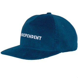 INDEPENDENT 44442202-DST BEACON SNAPBACK HAT 燈芯絨 棒球帽 (藍綠色)