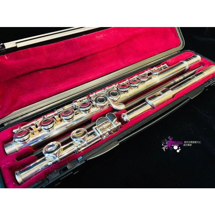 【現代樂器】45折託售！中古美品 二手 日本製 YAMAHA YFL-311 II Flute 吹口管純銀 長笛