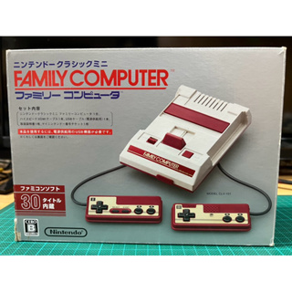 激動的巨人 NINTENDO 日本原廠 FC MINI 主機 迷你任天堂mini 紅白機mini 已測試 實機拍攝 如圖