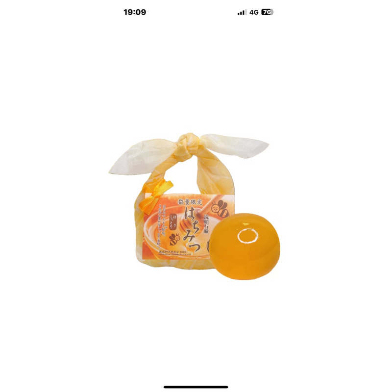 日本蒟蒻洗顏皂蒟蒻しゃぼん 期間限定 蜂蜜