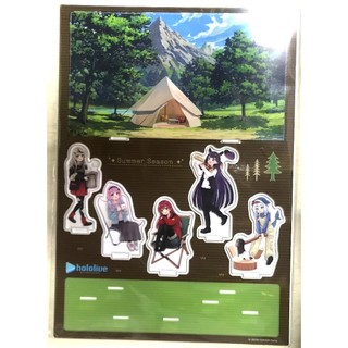 《Hololive》Hololive 亞克力立體模型夏季限定店 立牌 組合立牌 亞克力立體模型 夏季