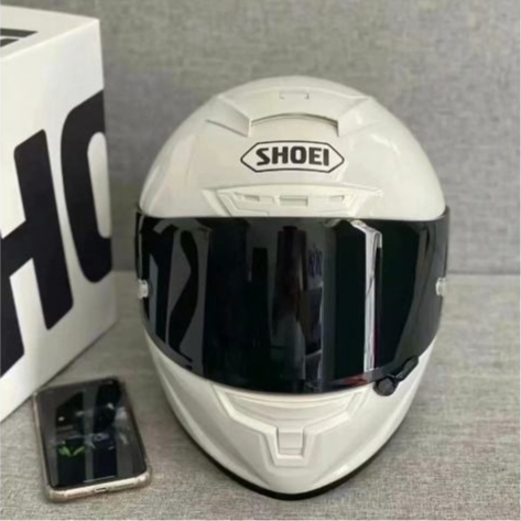 Shoei X14 亮白 機車安全帽 重機安全帽 拉力安全帽 全覆式安全帽 SHOEIX14亮白 雙D扣 預留藍牙耳機孔