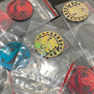 【卡哇】 B-01 寶可夢 硬幣 7-11 神奇寶貝 PTCG 卡牌 皮卡丘 小火龍 傑尼龜 妙蛙種子 夢幻 噴火龍
