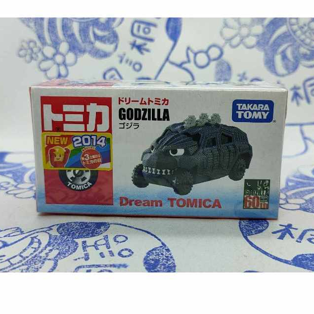 (現貨) Tomica 多美 2014 新車貼  Dream Tomica  Godzilla  60th 哥吉拉