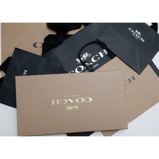 COACH 蔻馳 紙袋 禮品袋 紙盒 禮品盒