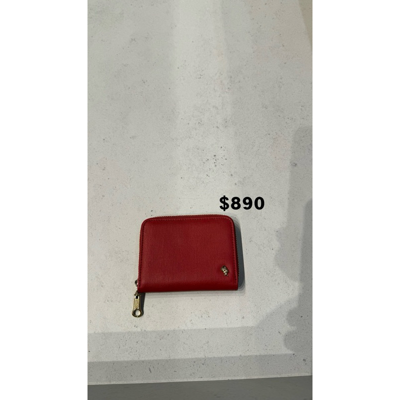 Porter紅色零錢包$830