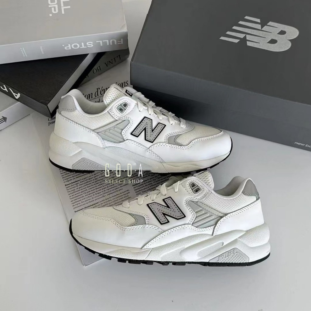 New Balance 580 NB 580復古鞋  男女性 白色 MT580EC2 藍色580TU
