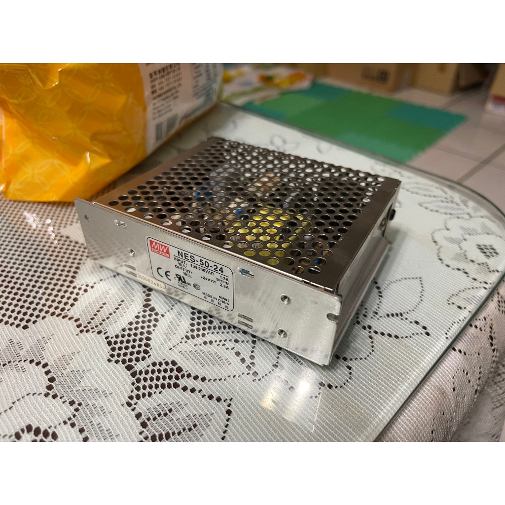 明緯 MW 24V 2.2A 50W 全電壓輸入 電源供應器 [NES-50-24]