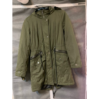 二手 NET 大衣外套🧥軍綠 秋冬外套 防風