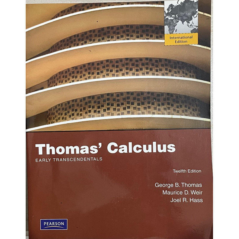 Thomas calculus 微積分課本