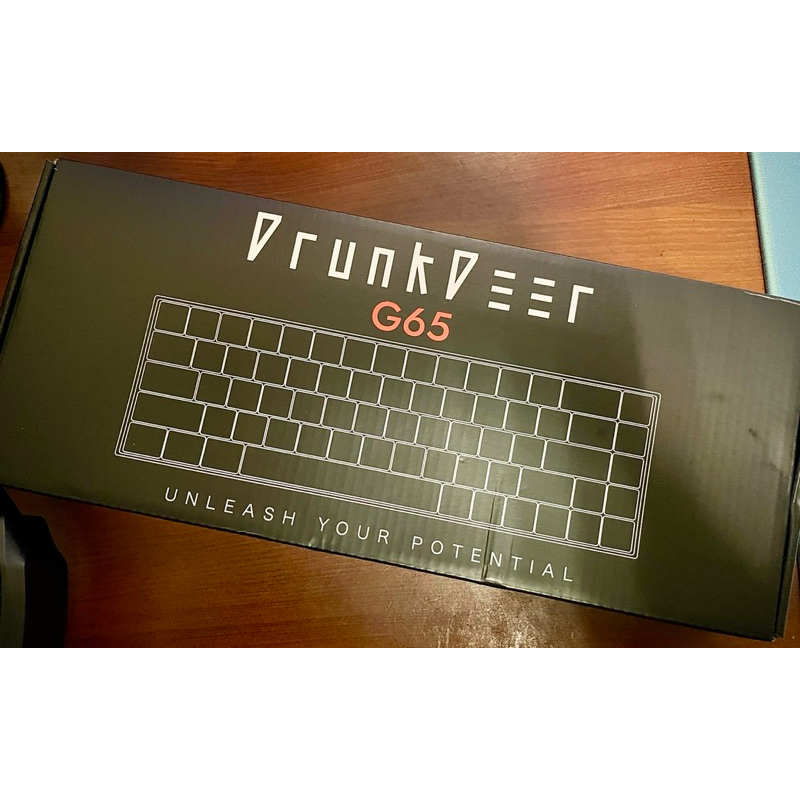 DrunkDeer 醉鹿G65有線可調式鍵程磁軸機械鍵盤 平價wooting