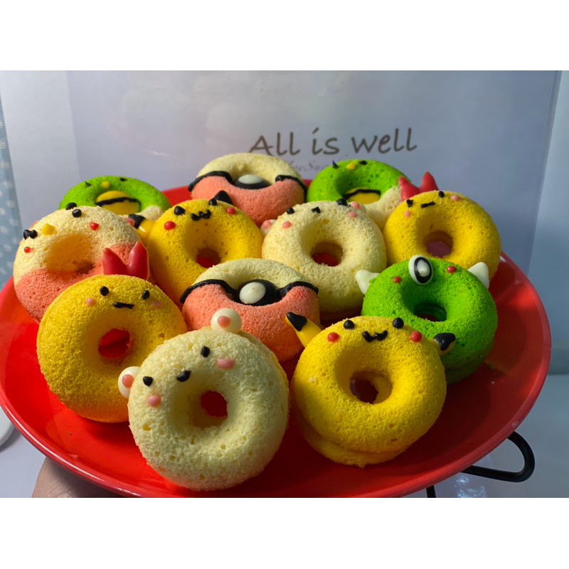 😍😍超級可愛造型蜂蜜甜甜圈蛋糕🍩😋😋#生日分享禮#幼稚園分享 #兒童節首選🤩