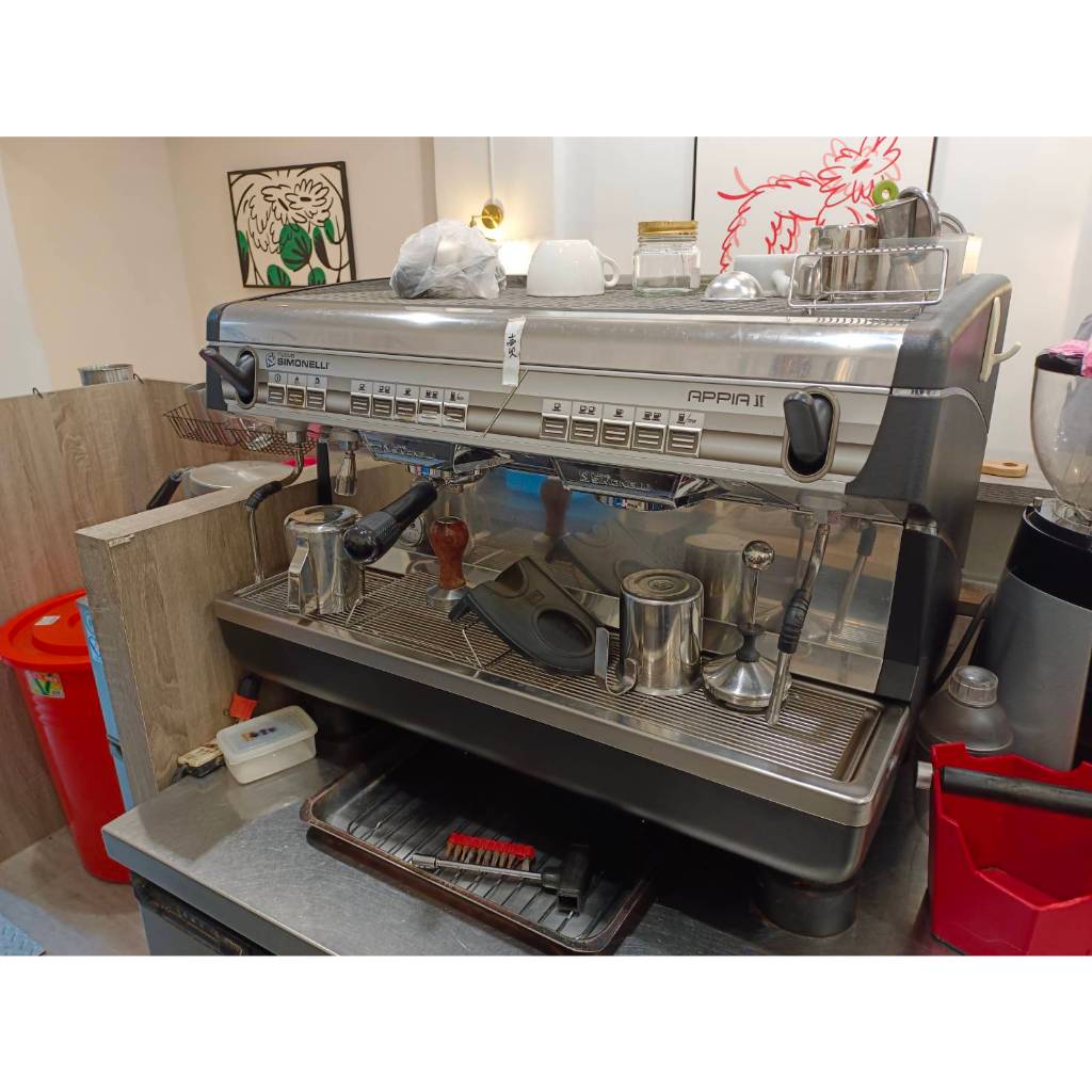 二手自取 新北三重 SIMONELLI APPIA2 半自動雙孔咖啡機