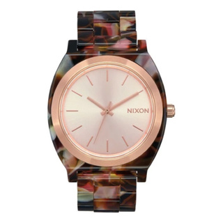 (全新）NIXON Time Teller Acetate 極簡玳瑁錶 3233 (玳瑁玫瑰)