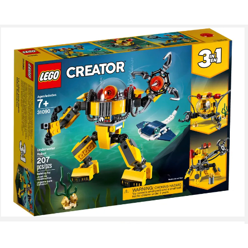 「樂高 軍團」LEGO 31090 Creator 三合一 水底機器人 含說明書 9成新 二手