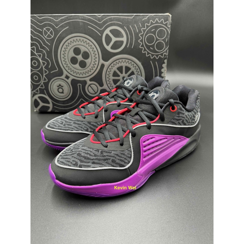 Nike KD 16 EP Black Vivid Purple 黑紫 DV2916-002 籃球鞋 US10.5