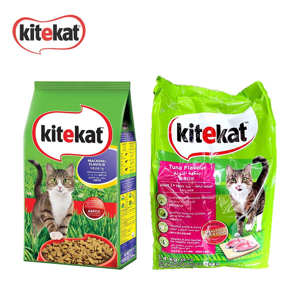 【KiteKat 】乾糧鮪魚/鯖魚口味1.4kg/包(超取限購3包)