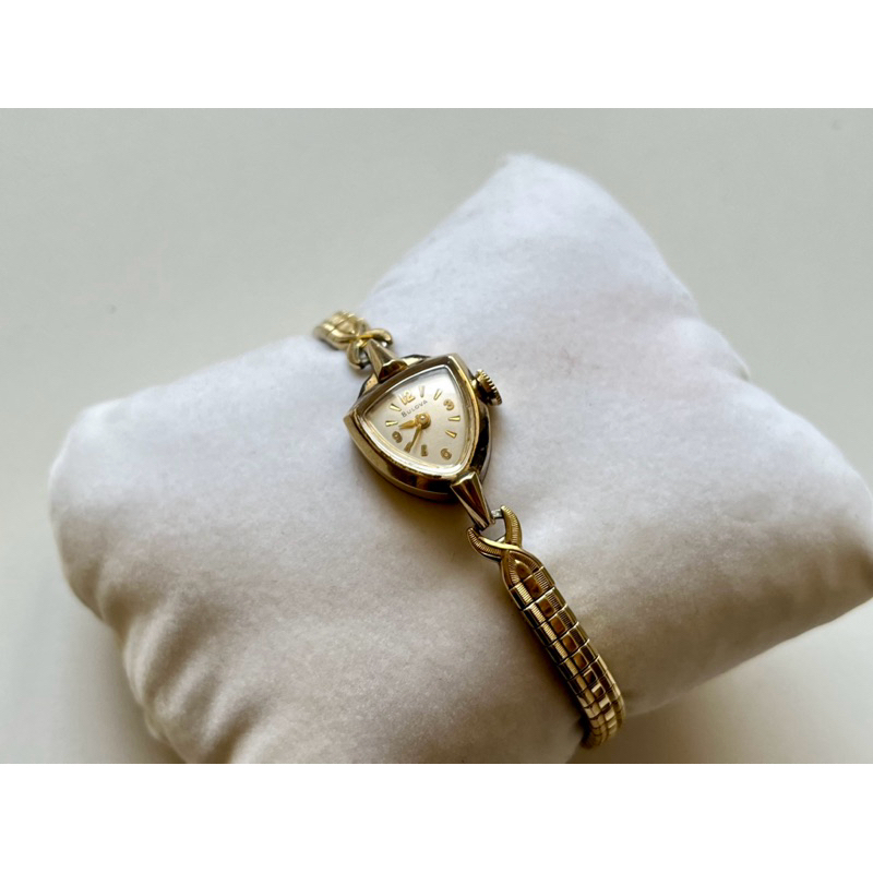 古董錶 古董寶路華女錶 機械手上鍊型（機芯會跑）手上鍊 機械手錶 機械錶