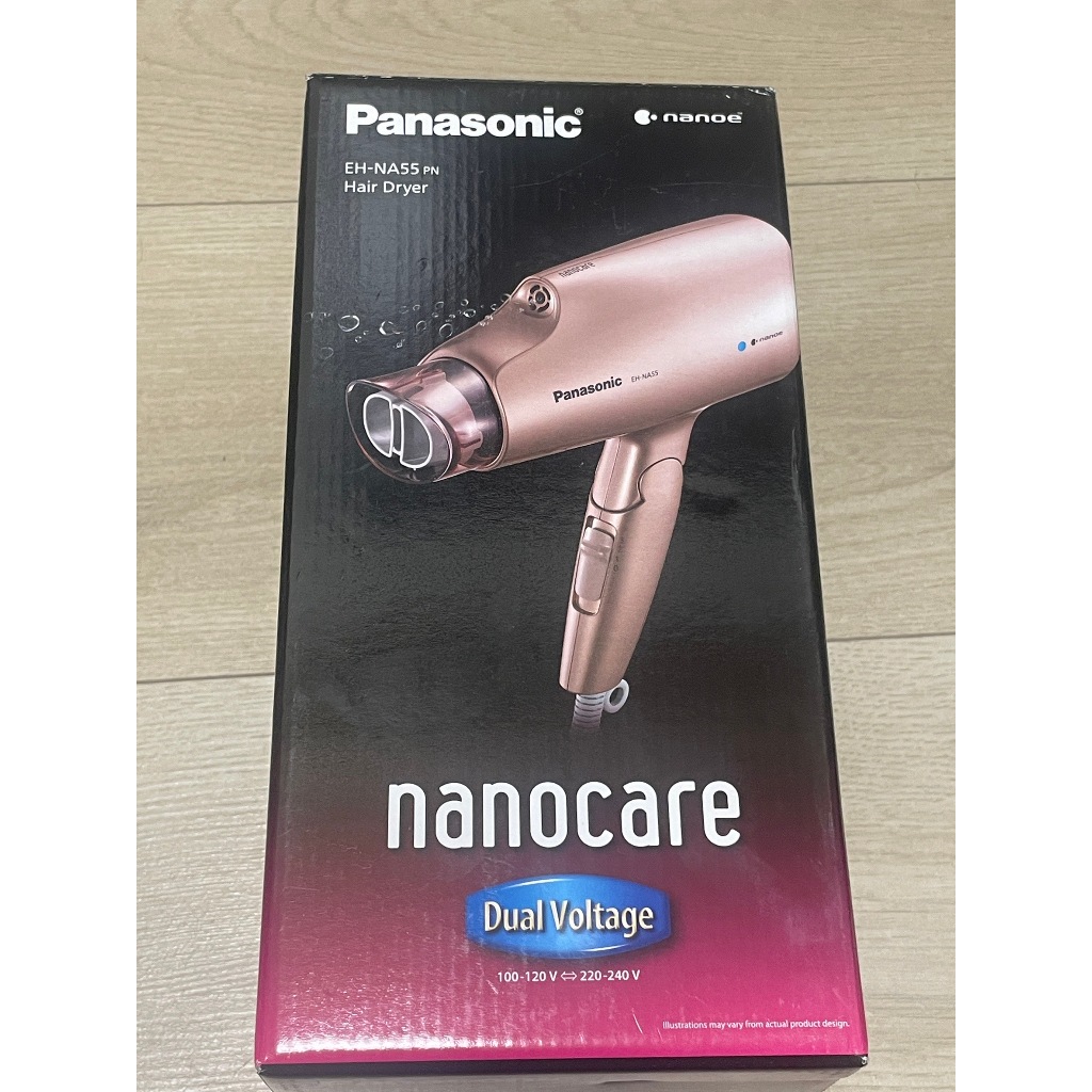 Panasonic 國際牌- 奈米水離子國際電壓吹風機 EH-NA55全新未拆