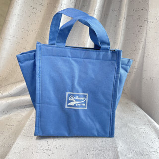 藍色 手提小型 保冷袋 便當袋 二手 包包 2403
