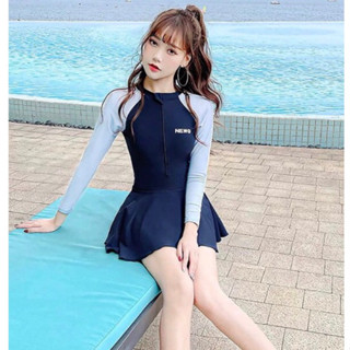 🐳小鯨魚❣臺灣現貨🇹🇼俏皮小可愛 防曬速乾 連身泳衣 泳衣 泳裝 比基尼 泳衣保守 連身泳裝 顯瘦泳衣 遮肚 溫泉 泡湯