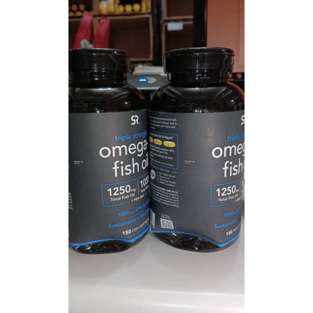 現貨(2027/01)美國好市多Sports Research三倍強度Omega-3 魚油r-TG 150顆