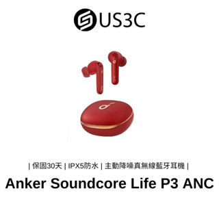 Anker Soundcore Life P3 ANC 鋼鐵人紅 A3939 藍牙耳機 IPX5防水 主動降噪 二手品