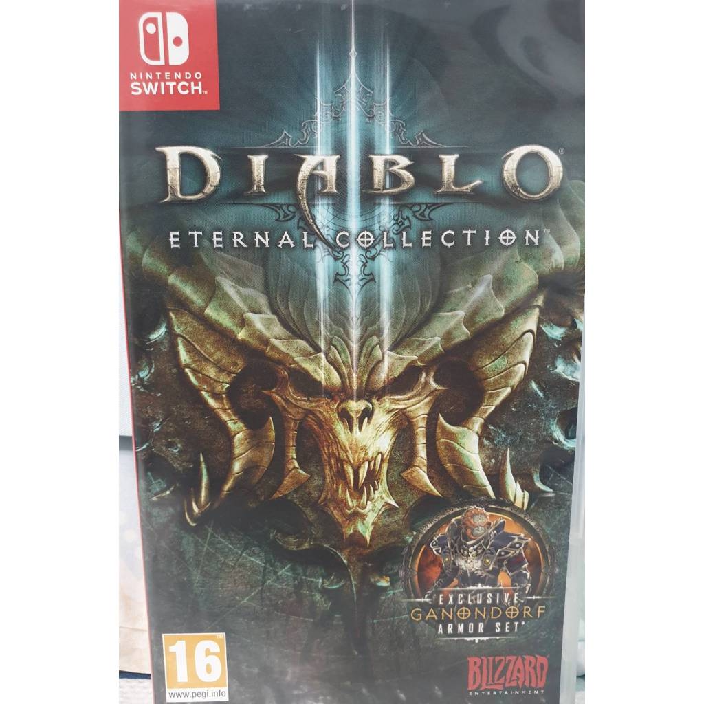 SWITCH NS 暗黑破壞神3 永恆之戰 DIABLO 3 III D3/二手