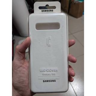 【SAMSUNG 三星】Samsung Galaxy S10 LED智能背蓋 白 全新未拆封
