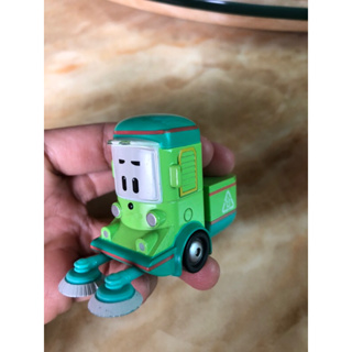 POLI波利警車 合金車模型 汽車玩具 不可變形 掃地車 合金車