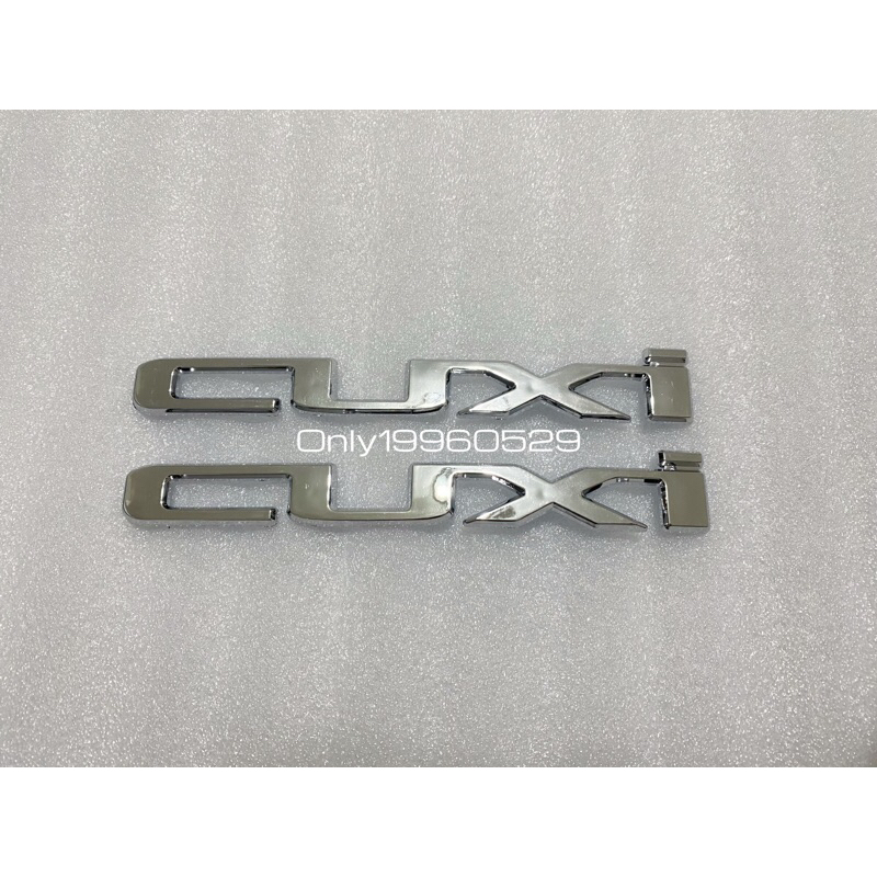 庫存出清 Cuxi 100 車標 車身 logo 車貼 標誌 車身標誌 貼紙 電鍍銀