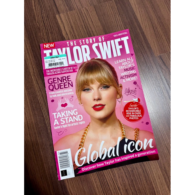 [全新]Taylor Swift機場雜誌 海外機場購入