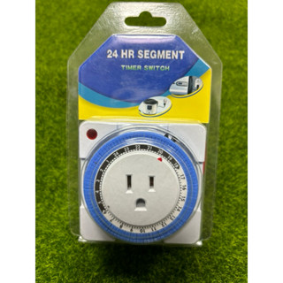 【林美美水族】臺灣現貨 24小時機械定時 24小時多段定時 定時器 指撥式 機械式定時(2P插頭，3p插座)
