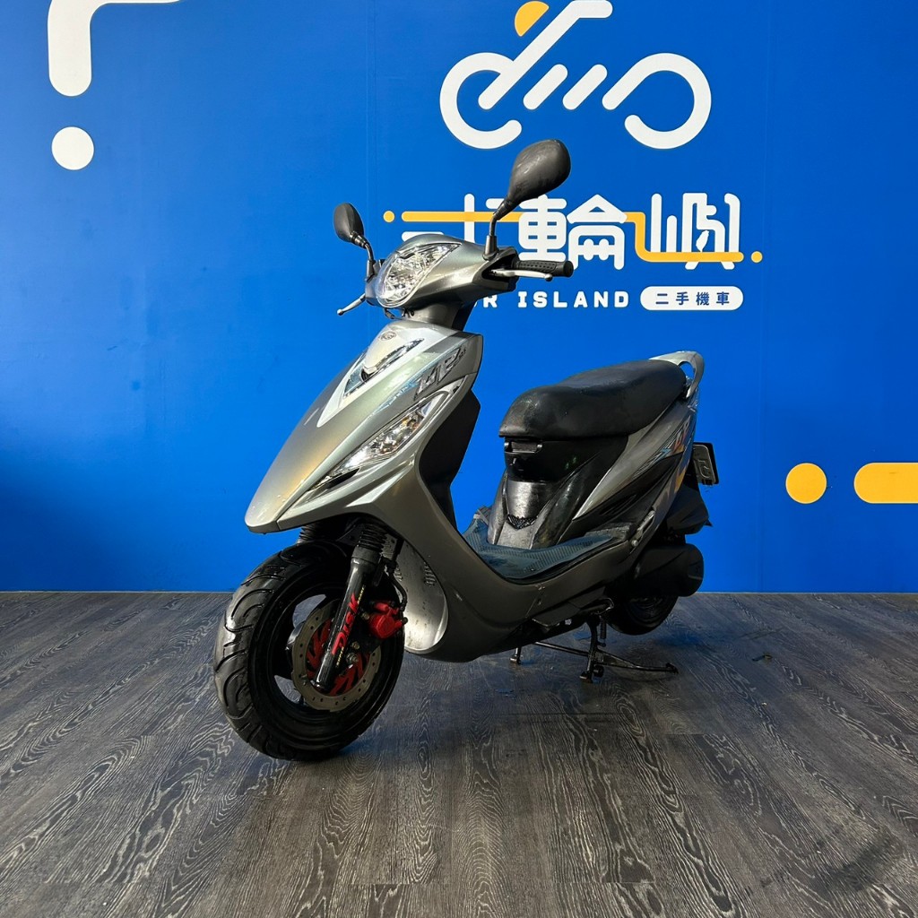 台中旗艦店 2014 光陽 GP125/保證實車實價/分期低利息/歡迎現場試車/台中彰化二手機車/灰 銀/509