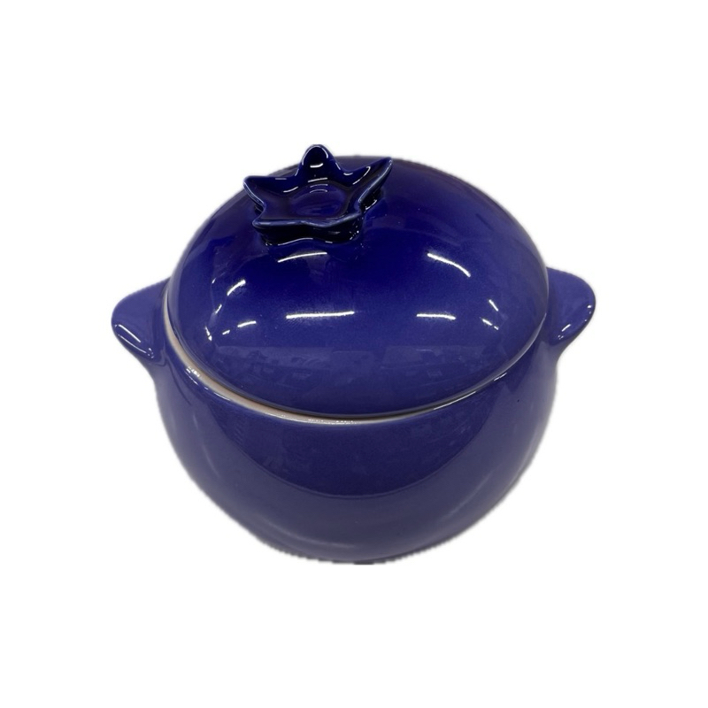 【桃園春日店】 LE CREUSET mini cocotte Blue 寶物⼯廠