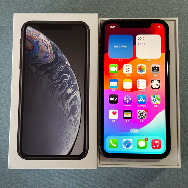 iPhone XR 128G 黑 功能正常 二手 IPhoneXR iXR 6.1吋 蘋果 apple 台中