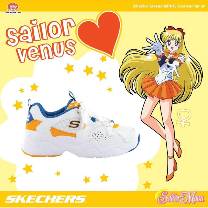 (二手) SKECHERS Sailor Moon 聯名款 24公分 運動鞋 二手鞋 女鞋 美少女戰士 @雜西呱