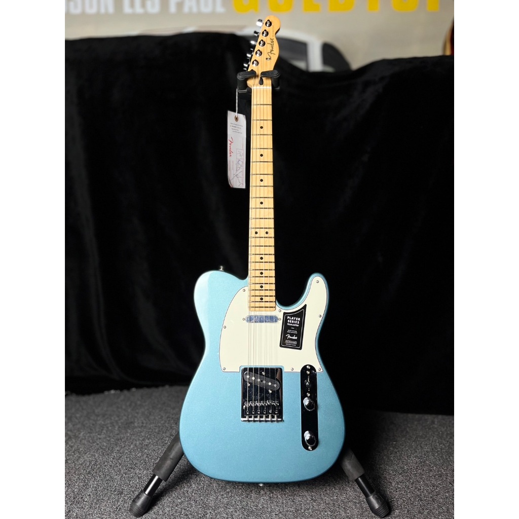 【名人樂器明誠店】2024新貨到 墨廠 FENDER PLAYER TELECASTER (水藍) 現貨多色可選