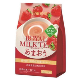 現貨日東紅茶-季節限定皇家草莓奶茶10入
