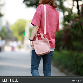 韓國製 棉布2way包 手提包 側背包 斜背包 小方包