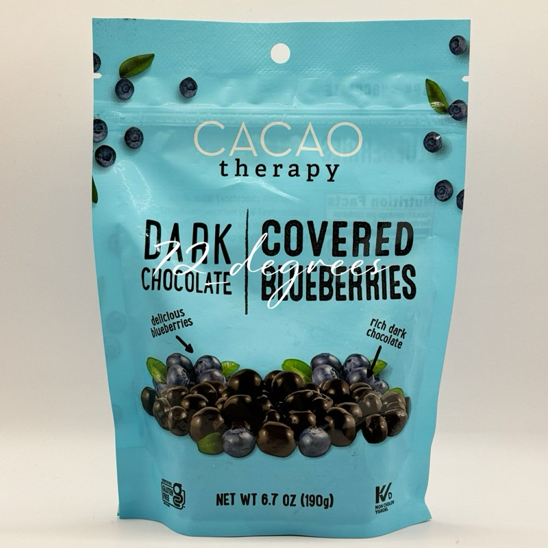 ✈️72_degrees 現貨! 加拿大 Cacao Therapy 黑巧克力覆蓋藍莓 藍莓黑巧克力