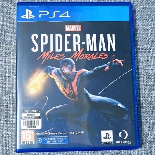 【沛沛電道⚡】PS4 漫威蜘蛛人 邁爾斯 麥爾斯  MARVELS SPIDER MAN 中文版 可面交 遊戲片