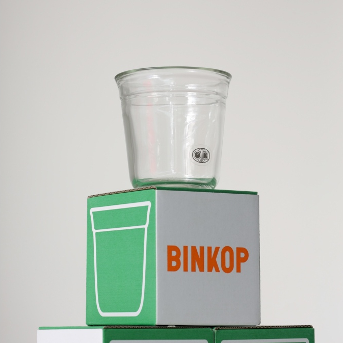 新品🔥｜日本百年玻璃 Okawa Glass BINKOP 玻璃杯 水杯 優格杯 甜點杯