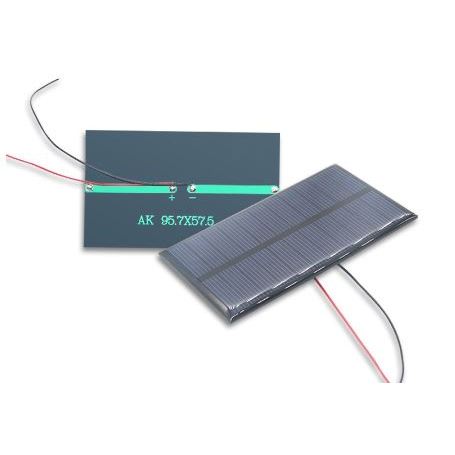 【綠市集】單晶多晶太陽能電池板組件滴膠板PET發電板充18650電池配件可帶線