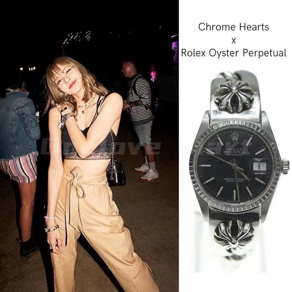 Chrome hearts rolex bracelet