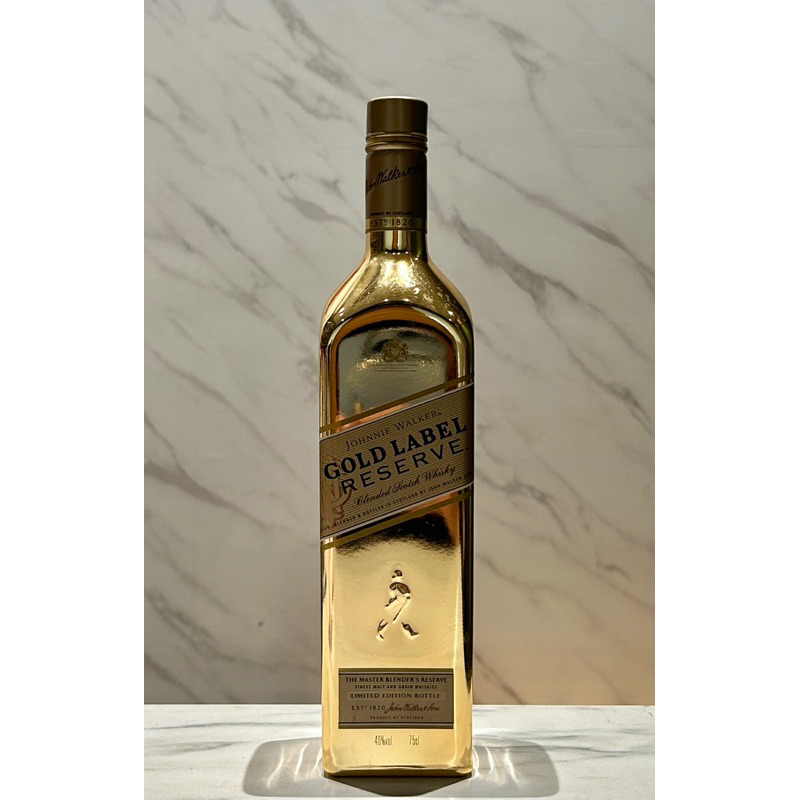 🇬🇧（限量）約翰走路 JOHNNIE WALKER 《金牌珍藏璀璨金時限定版》蘇格蘭威士忌 0.75L「空酒瓶」