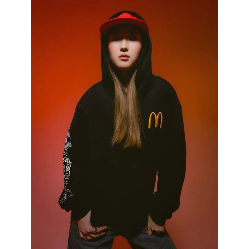 CLOT x 麥當勞 限定聯名款 漢堡圖案 帽T 全新M號